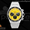 TF 브라이틀링 슈퍼 크로노맷 B01 44미리 옐로우다이얼 스틸브레이슬릿 Super Chronomat B01 44 SS TF 1:1 Best Edition Yellow Dial on SS Bracelet A7750