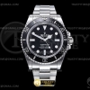 CLEANF 클린공장 롤렉스 신형 서브마리너 논데이트 블랙다이얼 스틸브레이슬릿 CLEAN Factory Rolex Ref.124060LN No Date Submariner Sub 126610LN 904 41mm SS/SS Blk CLEAN VR3230