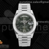 ARF 롤렉스 데이데이트40 텅스텐(Cu-W) 그린로만다이얼 스틸브레이슬릿 Day Date 40 SS 228236 ARF 1:1 Best Edition Green Roman Dial on President Bracelet VR3255 (Gain Weight)