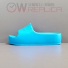 발렌시아가 청키 슬라이드 블루 샌들 슬리퍼 CHUNKY SLIDE 654315 W1S89 4000