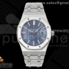 RSF 오데마피게 로얄오크 15400 블루다이얼 스틸브레이슬릿 Royal Oak 41mm 15400 SS RSF 1:1 Best Edition Blue Textured Dial on SS Bracelet A3120 Super Clone