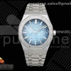 ZF V3 오데마피게 로얄오크 15510 아이스블루텍스쳐다이얼 스틸브레이슬릿 Royal Oak 41mm 15510BC SS ZF 1:1 Best Edition Ice Blue Textured Dial on SS Bracelet SA4302 Super Clone V3