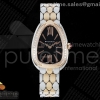 BVF 불가리 세르펜티 세두토리 로즈골드콤비 다이아베젤 블랙다이얼 스틸브레이슬릿  Serpenti Seduttori SS/RG BVF 1:1 Best Edition Black Dial Diamonds Bezel on SS/RG Bracelet ETA Quartz