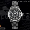 EAST공장 샤넬 J12 블랙세라믹 33미리 블랙다이얼 아라비안인덱스 J13 33mm East Factory 1:1 Best Edition Black Korea Ceramic Black Dial on Bracelet Swiss Quartz