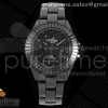 HTF 샤넬 J12 블랙세라믹 38미리 블랙스타다이얼 세라믹브레이슬릿 J13 38mm HTF 1:1 Best Edition Black Korea Ceramic Black Stars Dial on Bracelet A12.2