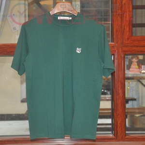 탑키츠네 메종키츠네 그린 라운드 반팔 티셔츠