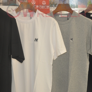 탑키츠네 메종키츠네 그레이폭스헤드 라운드 티셔츠 (4컬러)