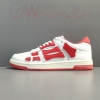 GOD공장 아미리 스켈 로우 스니커즈 화이트/레드 MFS003-124