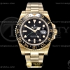 GMF V5 롤렉스 지엠티마스터2 옐로우골드 블랙다이얼 스틸브레이슬릿 GMT II 116718LN 904 YG/YG Blk V5 GMF VR3186 CHS