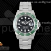 JokerF 롤렉스 신형 서브마리너 41미리 그린인서트 블랙다이얼 스틸브레이슬릿 스벅 Submariner 41mm 126610 LV Kermit 904L Steel Joker 1:1 Best Edition VR3235