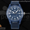 M+F IWC 마크18 328101 블루세라믹케이스 블루다이얼 블루나일론스트랩 Mark XVIII IW328101 Blue Ceramic M+F 1:1 Best Edition Blue Dial on Blue Nylon Strap A35111