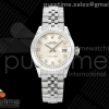 GMF 롤렉스 데이저스트 레이디 28미리 실버텐포인트다이얼 프레지던트브레이슬릿 DateJust 28 SS JDF 1:1 Best Edition Silver Diamonds Dial on SS President Bracelet A2671