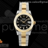 GMF 롤렉스 데이저스트 레이디 31미리 옐로우골드콤비 블랙다이얼 오이스터브레이슬릿 DateJust 31 278273 SS/YG GMF 1:1 Best Edition 904L Steel Black Stick Dial on Oyster Bracelet A2824