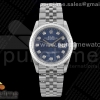 GMF V2 롤렉스 데이저스트36 블루텍스처텐포인트다이얼 스틸브레이슬릿 DateJust 36 SS JDF 1:1 Best Edition Blue Diamonds Textured Dial on Jubilee Bracelet VR3235 V2