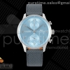ZF IWC 포르투기저 크로노 IW3716 아이스블루다이얼 블루가죽스트랩 Portuguese Chrono IW3716 ZF 1:1 Best Edition Ice Blue Dial on Blue Leather Strap A69355