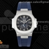 PPF 파텍필립 노틸러스 5726 블루다이얼 블루러버스트랩 Nautilus 5726 Complicated SS PPF 1:1 Best Edition Blue Textured Dial on Blue Rubber Strap A324
