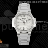 PPF 파텍필립 노틸러스 7118 레이디 다이아베젤 화이트다이얼 스틸브레이슬릿 Nautilus 7118 Ladies SS PPF 1:1 Best Edition White Dial Diamonds Bezel on SS Bracelet 324CS