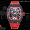 RMF 리차드밀 RM055 NTPT 레드스켈레톤다이얼 레드러버스트랩 RM055 NTPT RMF Best Edition Skeleton Red Dial on Red Rubber Strap Clone RMUL2