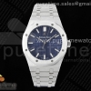 IPF 오데마피게 로얄오크 15500 블루다이얼 스틸브레이슬릿  Royal Oak 41mm 15500 SS IPF 1:1 Best Edition Blue Textured Dial on SS Bracelet SA4302 Super Clone