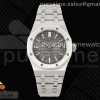 IPF 오데마피게 로얄오크 37미리 15450 그레이다이얼 스틸브레이슬릿 Royal Oak 37mm 15450 SS IPF Best Edition Gray Dial on SS Bracelet SA3120 Super Clone