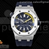 IPF 오데마피게 로얄오크 오프쇼어 다이버 15710 블루다이얼 블루러버스트랩 Royal Oak Offshore Diver 15710 IPF 1:1 Best Edition Blue Dial on Blue Rubber Strap SA3120 Super Clone