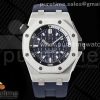 IPF V2 오데마피게 로얄오크 오프쇼어 다이버 15720 블루다이얼 블루러버스트랩 Royal Oak Offshore Diver 15720 IPF Best Edition Blue Dial on Blue Rubber Strap A4308 V2