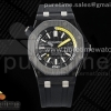 IPF V2 오데마피게 로얄오크 오프쇼어 다이버 15706 포지드카본 블랙다이얼 블랙러버스트랩 Royal Oak Offshore Diver 15706 Forged Carbon IPF Best Edition on Rubber Strap MIYOTA 9015