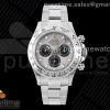QF V3 롤렉스 데이토나 텅스텐(Cu-W) 그레이다이얼 스틸브레이슬릿 Daytona 116509 QF 1:1 Best Edition Gray Dial on SS Bracelet SH4130 V3 (Gain Weight)