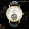 RMSF 브레게 클래식 뚜르비옹 옐로우골드 화이트넘버다이얼 블랙가죽스트랩 Classique Tourbillon YG RMS Best Edition White Numeral Dial on Black Leather Strap