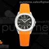 DDF 파텍필립 아쿠아넛 5167 그레이다이얼 오렌지러버스트랩 Aquanaut 5167 SS DDF 1:1 Best Edition Gray Dial on Orange Rubber Strap DD324 Super Clone