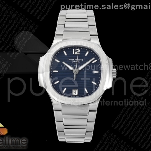 DDF 파텍필립 노틸러스 7118 레이디 블루다이얼 스틸브레이슬릿 Nautilus 7118 Ladies DDF 1:1 Best Edition Blue Dial on SS Bracelet DD324 Super Clone