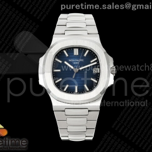 DDF 파텍필립 노틸러스 5811 텅스텐(Cu-W) 블루다이얼 스틸브레이슬릿 Nautilus 5811 DDF 1:1 Best Edition Blue Textured Dial on SS Bracelet DD330 Super Clone (Weighted)