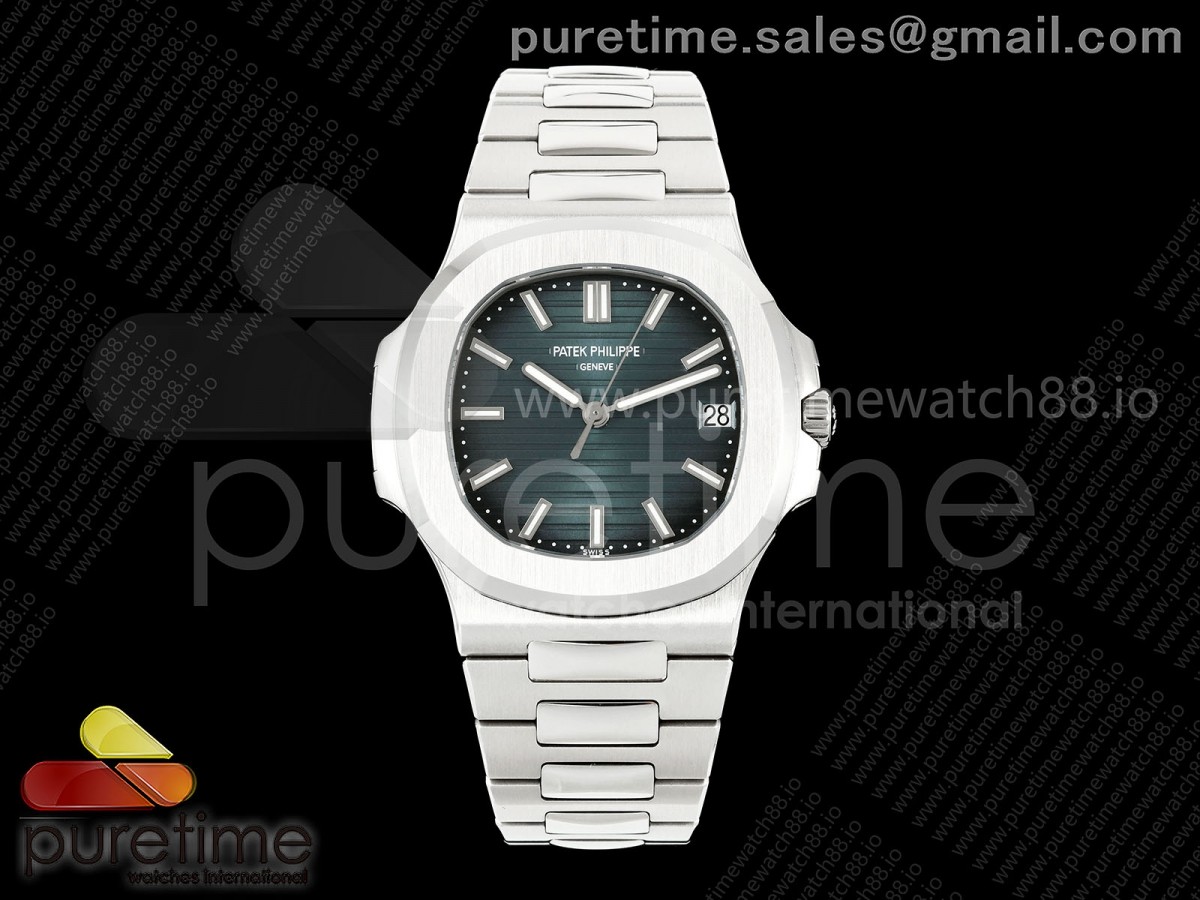 DDF 파텍필립 노틸러스 5711 2018블루다이얼 스틸브레이슬릿 Nautilus 5711 DDF 1:1 Best Edition 2018 Blue Dial on SS Bracelet DD324 Super Clone