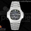 Custom Made 파텍필립 노틸러스 5712 SW블루다이얼 스틸브레이슬릿 Custom Made Nautilus 5712 SS SW Dial on SS Bracelet A240 Super Clone Engraved