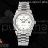 RGF 롤렉스 데이데이트40 텅스텐(Cu-W) 화이트로만다이얼 스틸브레이슬릿 210g Day Date 40 SS RGF 1:1 Best Edition White Roman Dial on President Bracelet VR3255