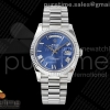 RGF 롤렉스 데이데이트40 텅스텐(Cu-W) 블루로만다이얼 스틸브레이슬릿 210g Day Date 40 SS RGF 1:1 Best Edition Blue Roman Dial on President Bracelet VR3255celet VR3255resident Bracelet VR3255Bracelet VR3255