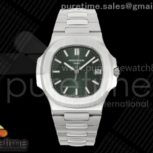 VF V공장 파텍필립 노틸러스 5711 그린다이얼 스틸브레이슬릿 Nautilus 5711 VF 1:1 Best Edition Green Dial on SS Bracelet DD324 Super Clone