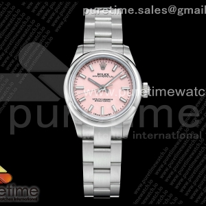 CSF 롤렉스 오이스터 퍼페츄얼28 핑크다이얼 스틸브레이슬릿 Oyster Perpetual 276200 28mm CSF 1:1 Best Edition Pink Dial A22322232