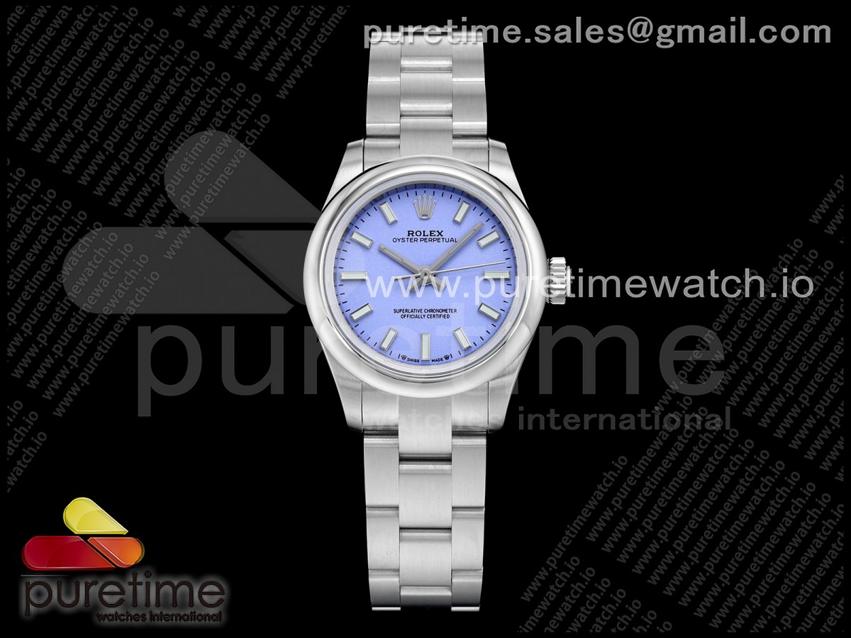 CSF 롤렉스 오이스터 퍼페츄얼28 라벤더다이얼 스틸브레이슬릿 Oyster Perpetual 276200 28mm CSF 1:1 Best Edition Lavender Dial A2232