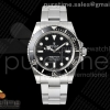 VF 롤렉스 신형서브마리너 논데이트 블랙다이얼 스틸브레이슬릿 Submariner 124060 No Date Black Ceramic 904L Steel VF 1:1 Best Edition DD3230