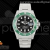 VF 롤렉스 신형서브마리너 41미리 그린인서트 블랙다이얼 스틸브레이슬릿 스벅 Submariner 41mm 126610 LV Kermit VF 1:1 Best Edition 904L SS Case and Bracelet DD3235
