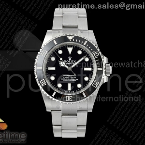 RICH V2 롤렉스 서브마리너 41미리 논데이트 블랙다이얼 스틸브레이슬릿 프리스프렁 Submariner 41mm 124060 No Date RICH 1:1 Best Edition 904L SS Case and Bracelet JH3230 V2 (Free Sprung)